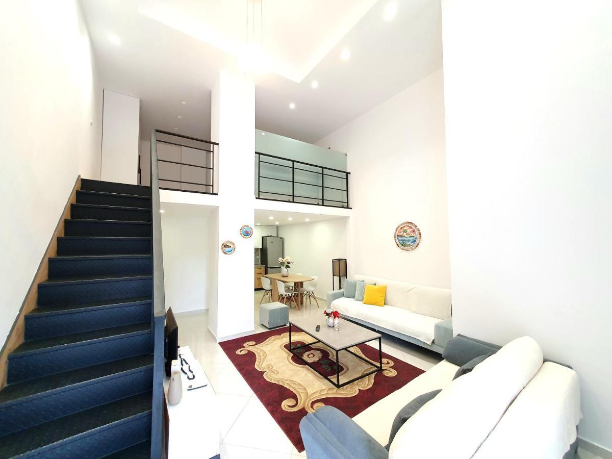 Apartament Me Qera Dublex Lungomare Avlonya Dış mekan fotoğraf